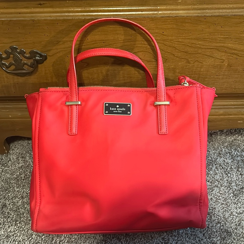Kate spade red handbag